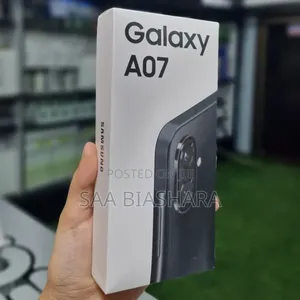 New Samsung Galaxy A07 4G 64 GB Black