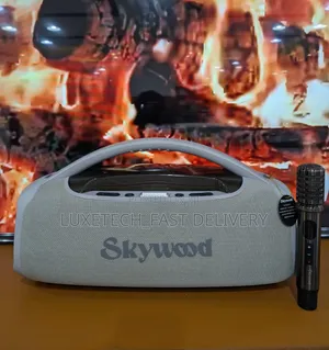 Skywood Boombox 3 Portable Party Speaker With Wireless Mic