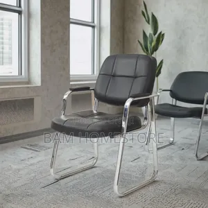 Modern Chrome Visitor Chair