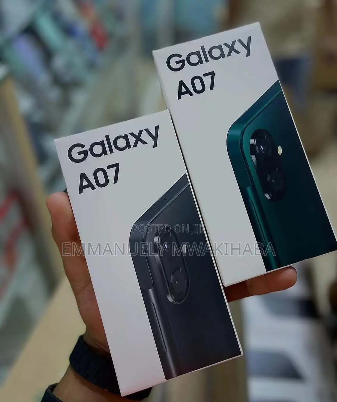 New Samsung Galaxy A07 4G 128 GB Black