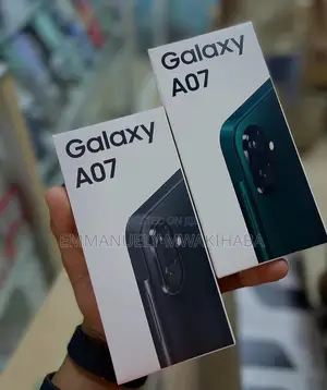 New Samsung Galaxy A07 4G 128 GB Black