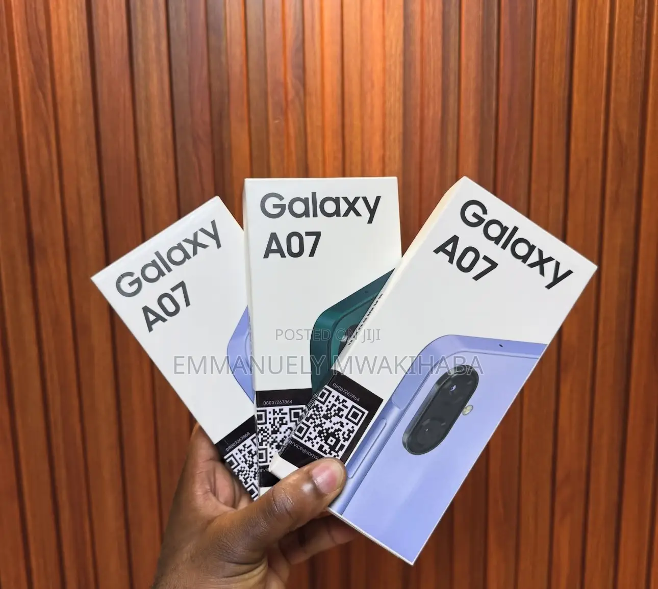 New Samsung Galaxy A07 4G 128 GB Black