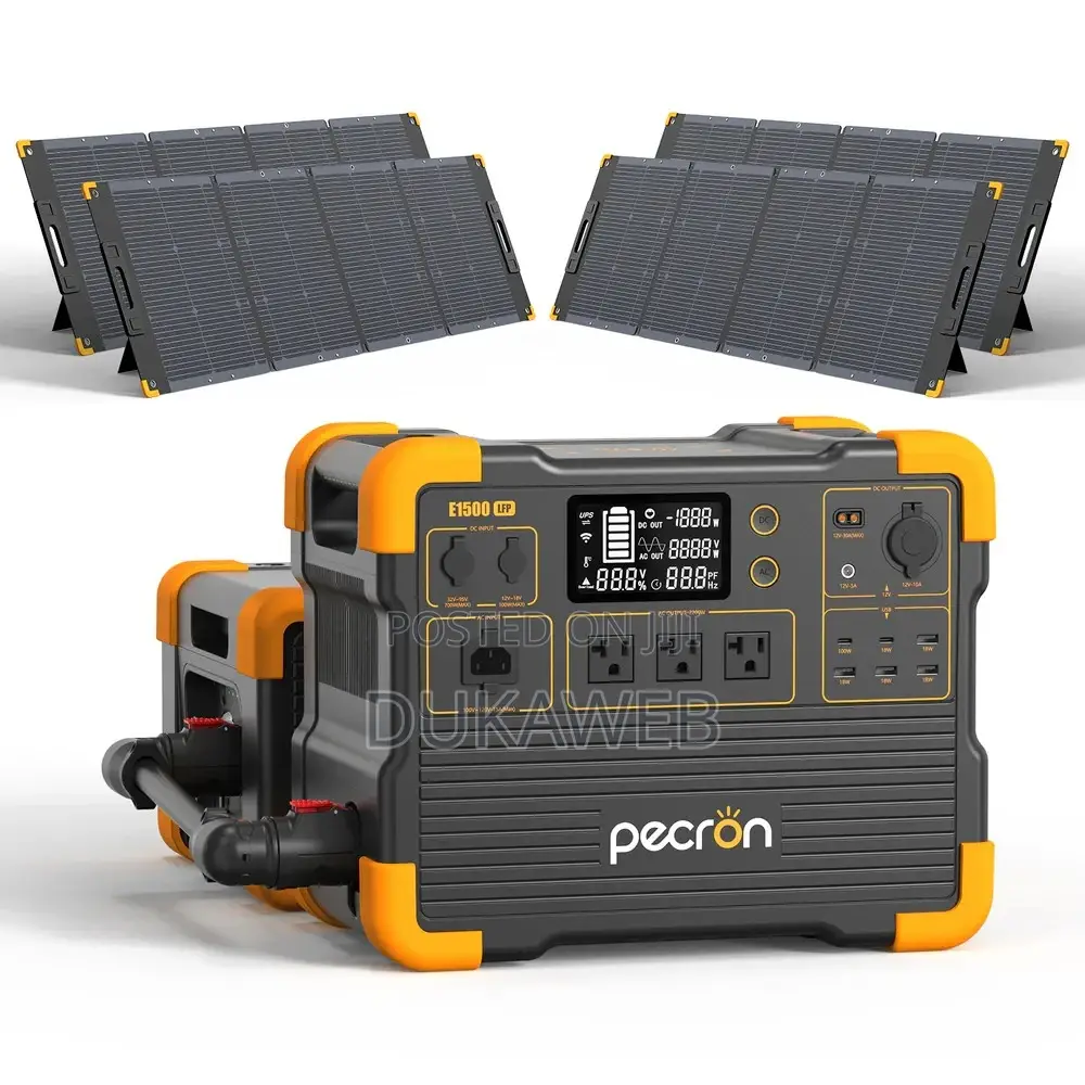 2200w Portable Solar System + 600w Solar Panel