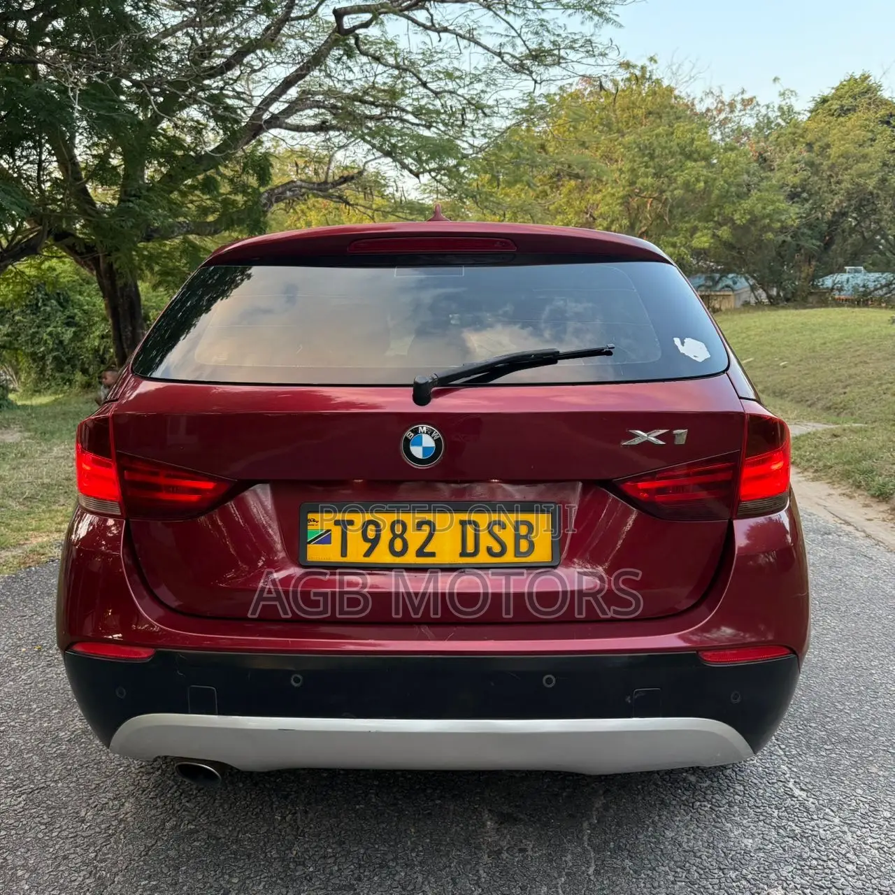 BMW X1 2010 Burgundy
