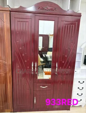 Classic Imported 3doors Wardrobe Available in Different Colors Kabati