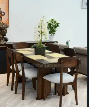 Dinning Table Viti Sita Mbao Ngumu