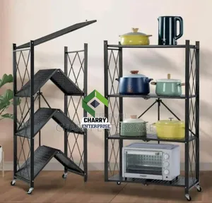 Metal Multipurpose Storage Rack for Kitchen Organizer, Office,Home Etc