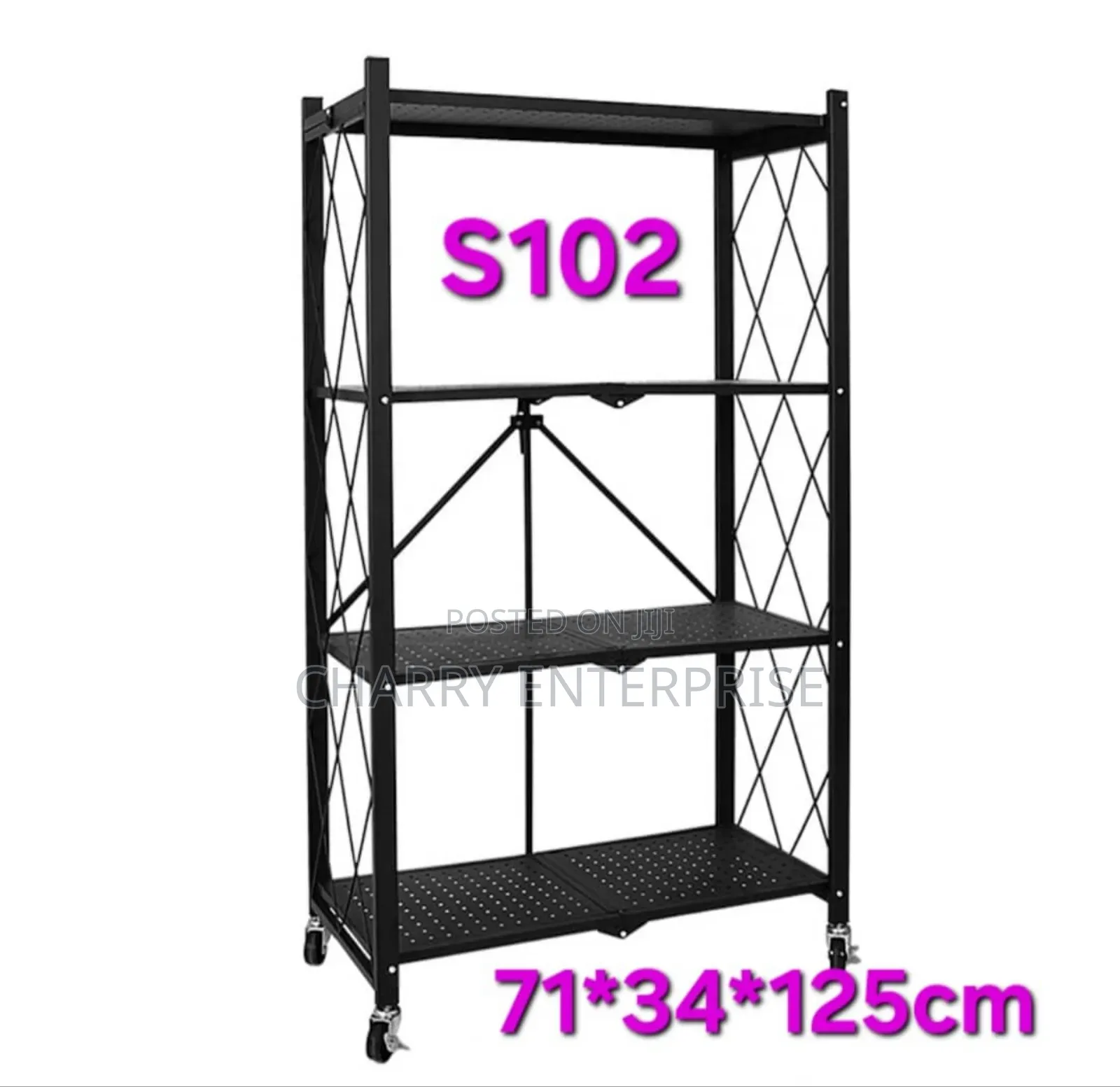 Metal Multipurpose Storage Rack for Kitchen Organizer, Office,Home Etc