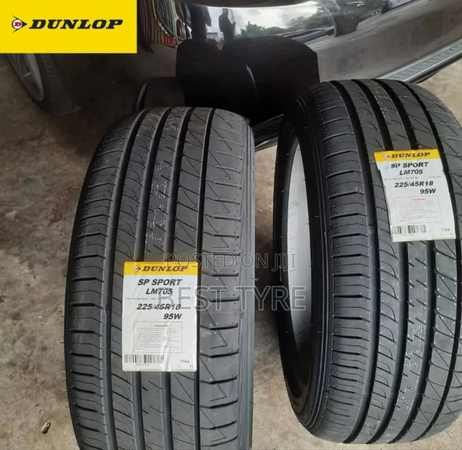 225/45r18 Dunlop Tyre