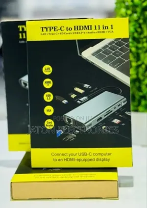 Type C to Hdmi 11 in 1 Adapter*