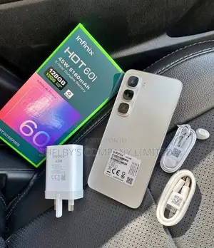New Infinix Hot 60i 128 GB Silver