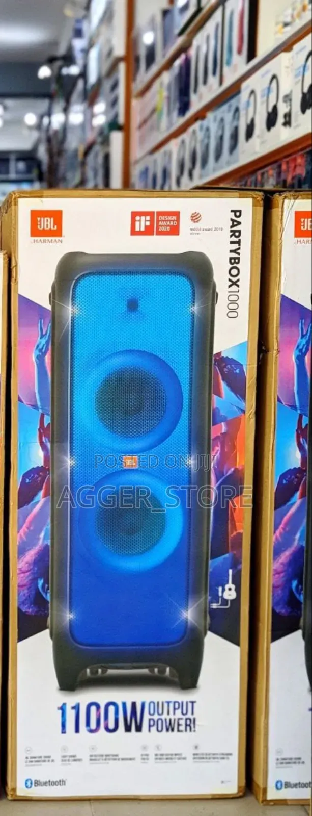 JBL by Harman Partybox 1000 (1100 Watts Output Power)