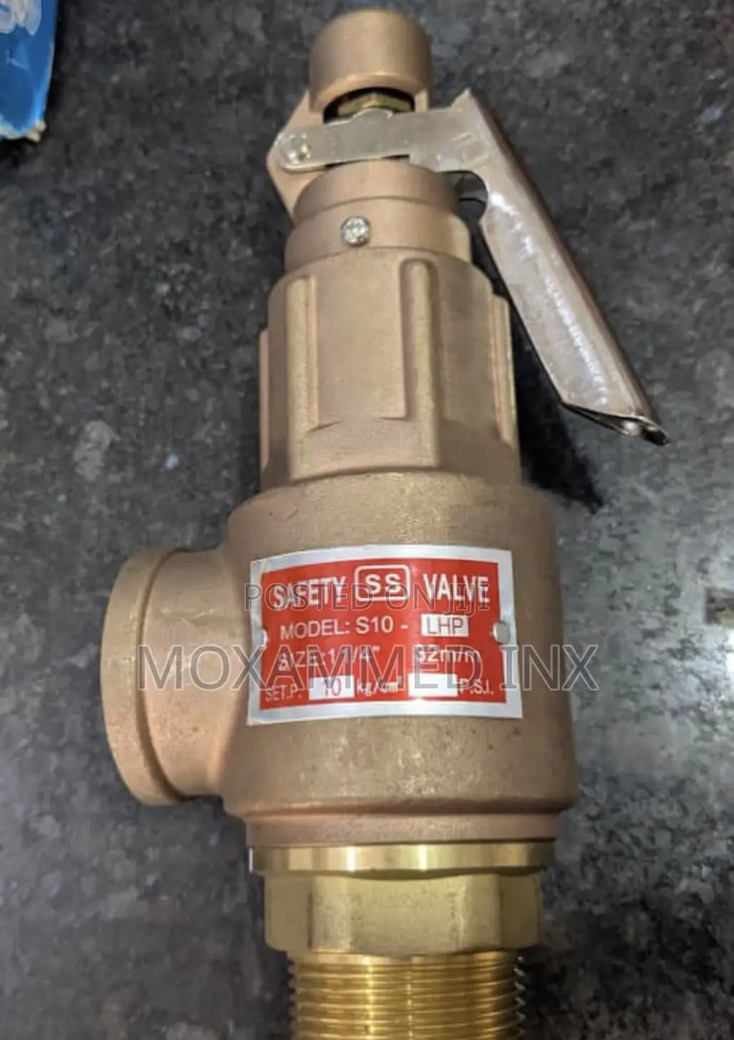 Safety Valve, Size: 1 1/4 Inch, Pressure 10bar
