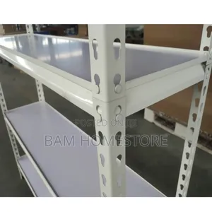 Tier Steel Storage Shelves
