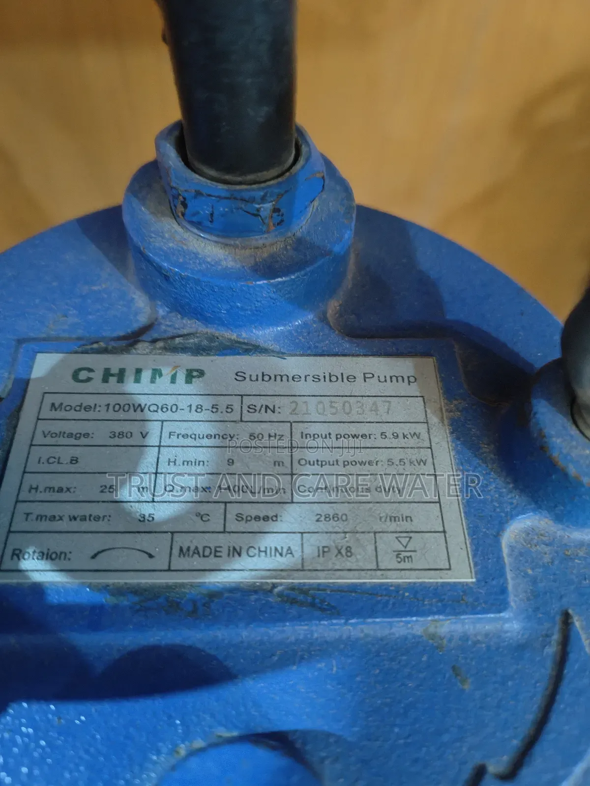 Chimp Sawege Pump 7.5hp (3inch)