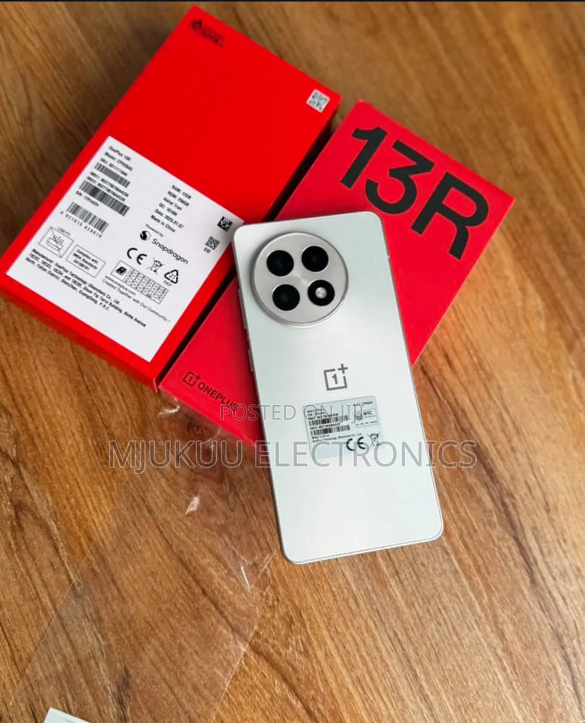 New OnePlus 13R 256 GB White