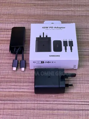 Galaxy 45w Charger Black