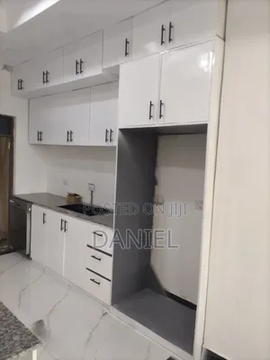 Kitchen Cabinets Installation White Color