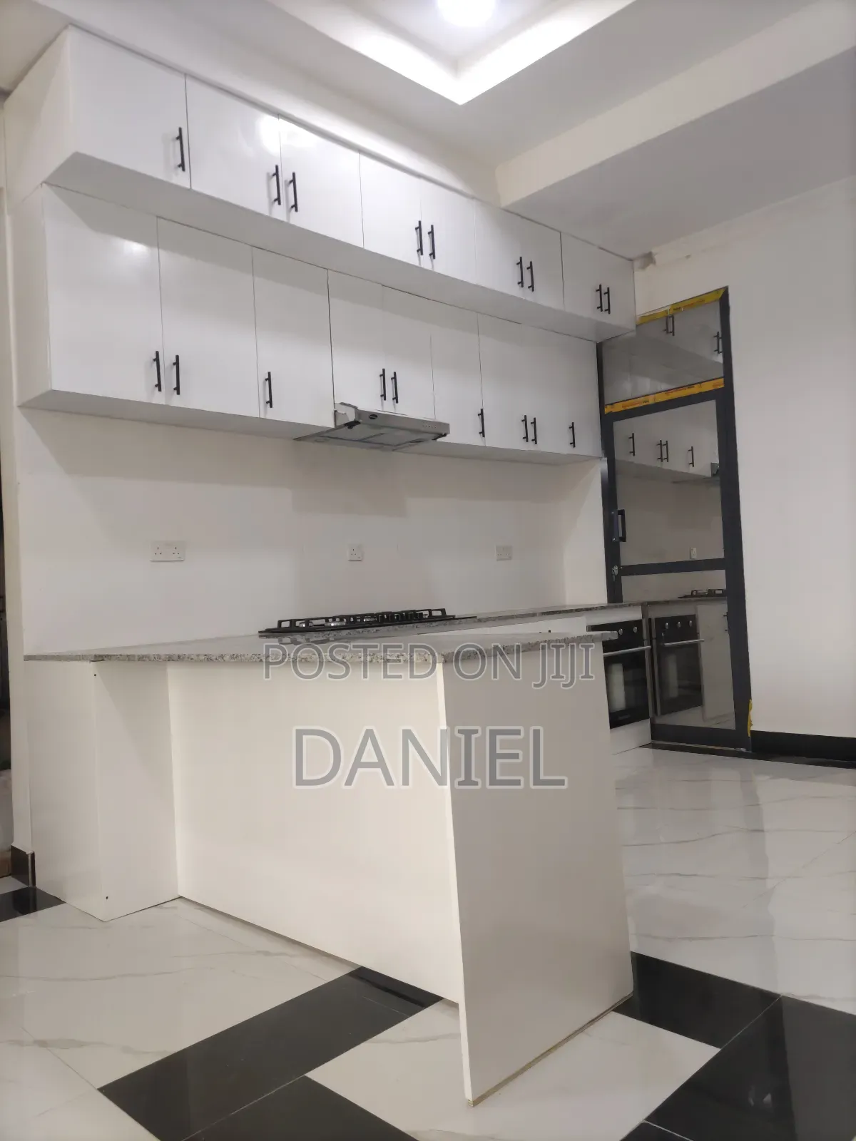 Kitchen Cabinets Installation White Color