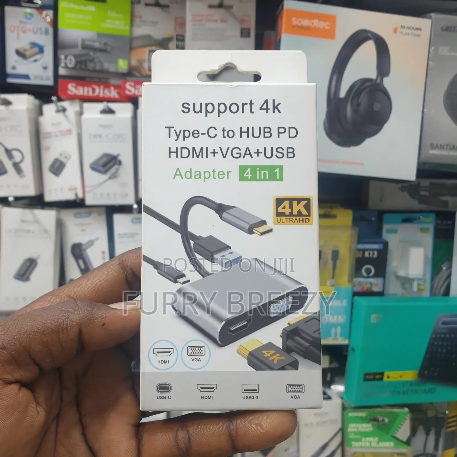 Docking Station 4 in 1
