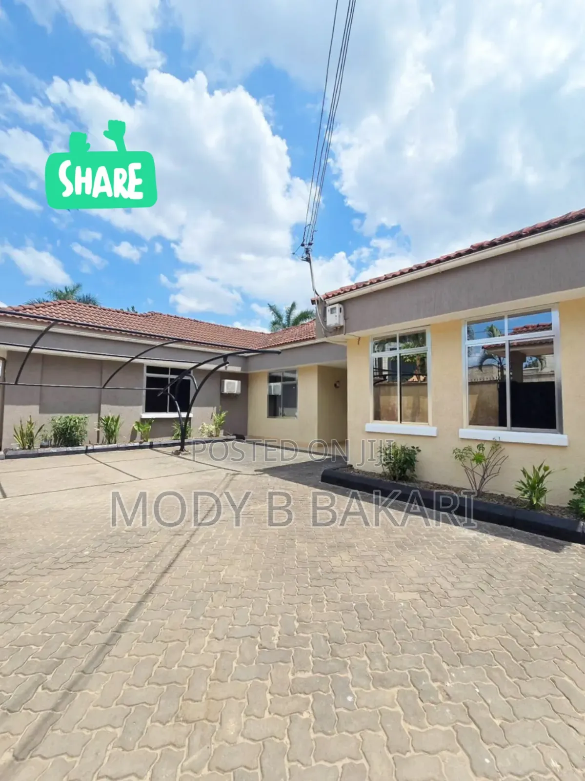 4bdrm House in Masaki for rent