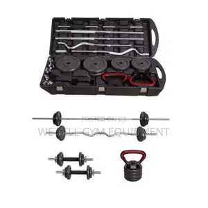 58kg Barbell and Dumbell Set