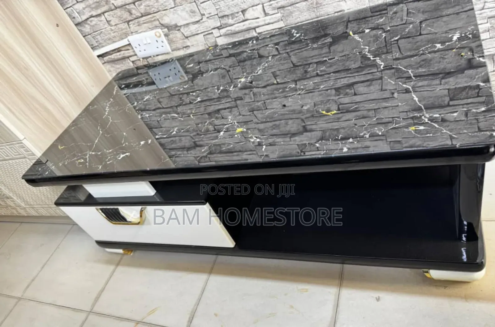 Marble Top Showcase