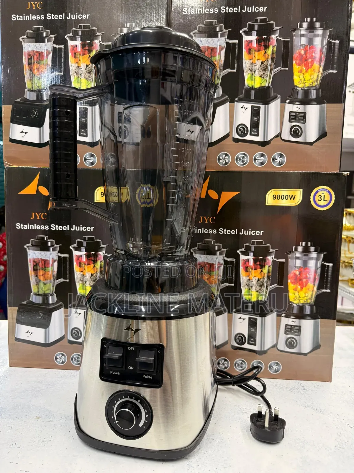 Jys Stainless Steel Juicer Commercial 3ltr
