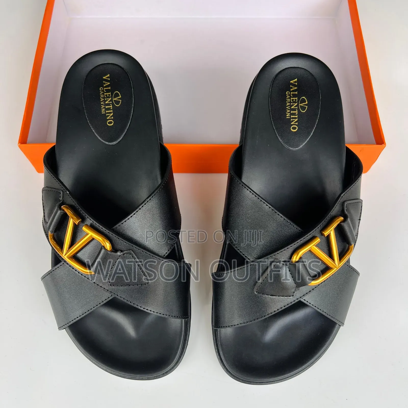 Extremely Leather Designed Men's Sandals or Sendo