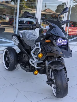 Kids Electric Motorcycle – 3 Wheels Ride-on Bike