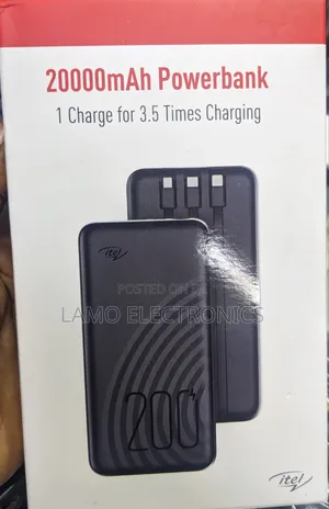 Itel 20000mah Power Bank