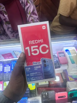 New Xiaomi Redmi 15C 4G 128 GB Black