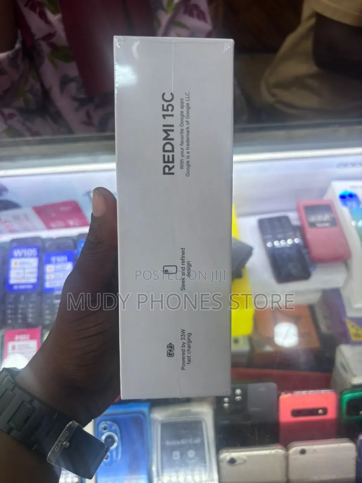 New Xiaomi Redmi 15C 4G 128 GB Black