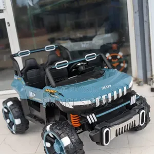 Kids’ Electric Jeep Car – Double Seat Ride-On