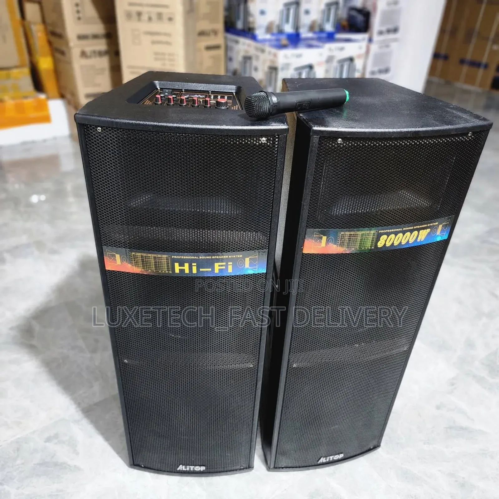 Alitop Professional Speakers 80000w
