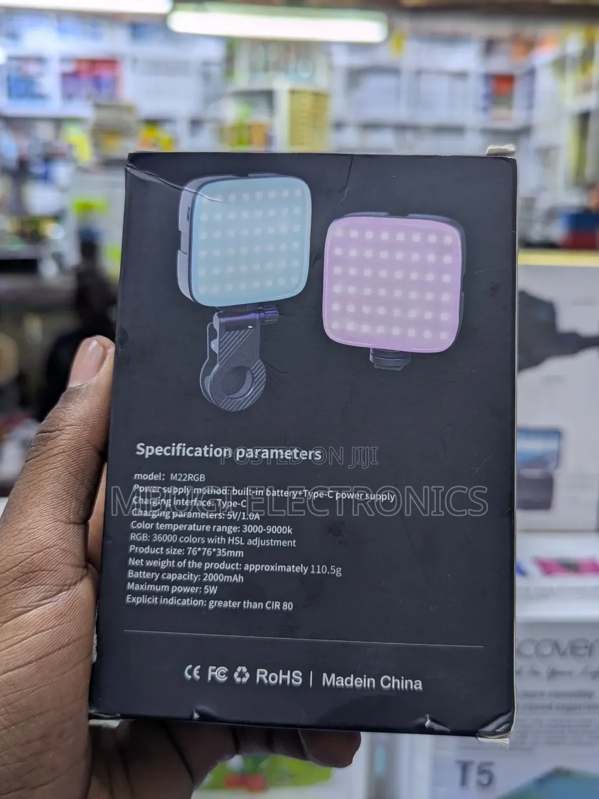 Portable Mini Fill Light RGB