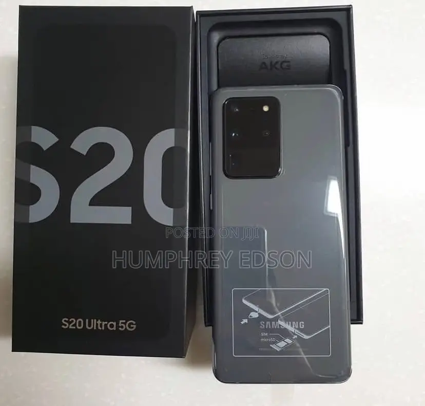 New Samsung Galaxy S20 Ultra 128 GB Gray