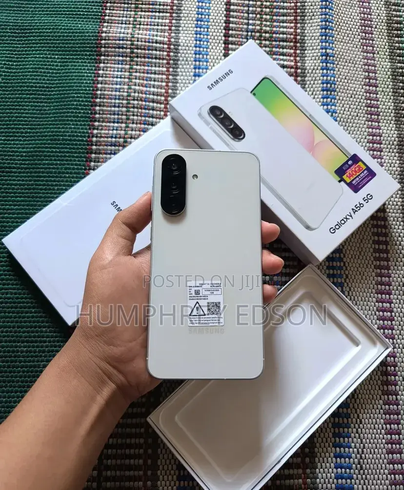 New Samsung Galaxy A56 128 GB White