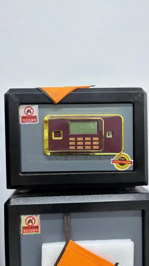 Fireproof Safe Box 50kg With A Digital Keypad And Emergency Key Access