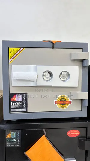Gemsafe Fire Resistant Safe Box 80kg Dual Key Locking System