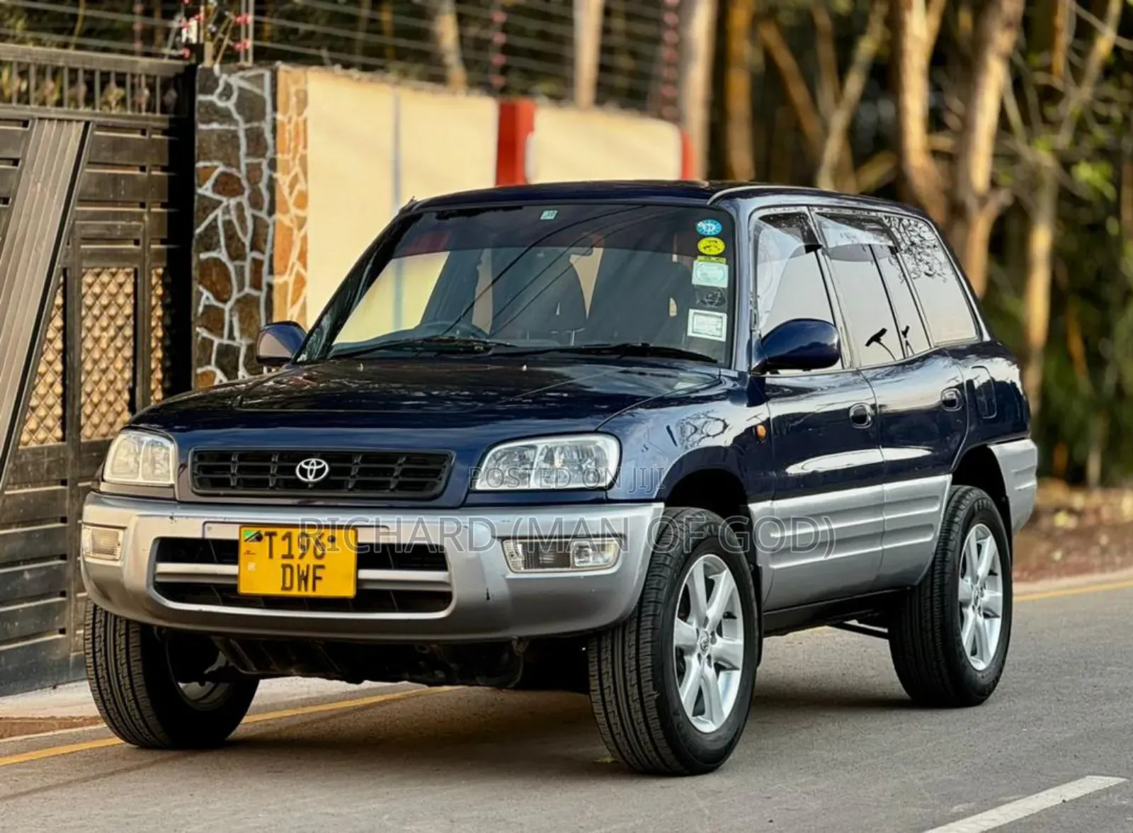 Toyota RAV4 Cabriolet 1998 Blue