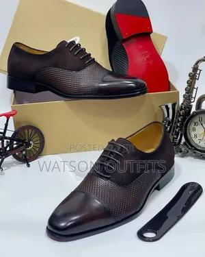 Moka or Mocca Shoes Very Very Official and Classic With Lv Brand