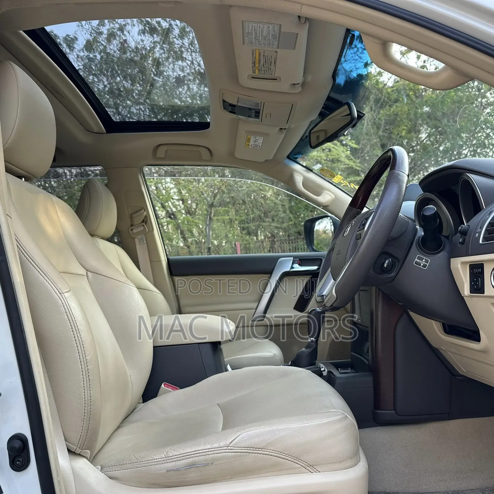 Toyota Land Cruiser Prado 2015 White