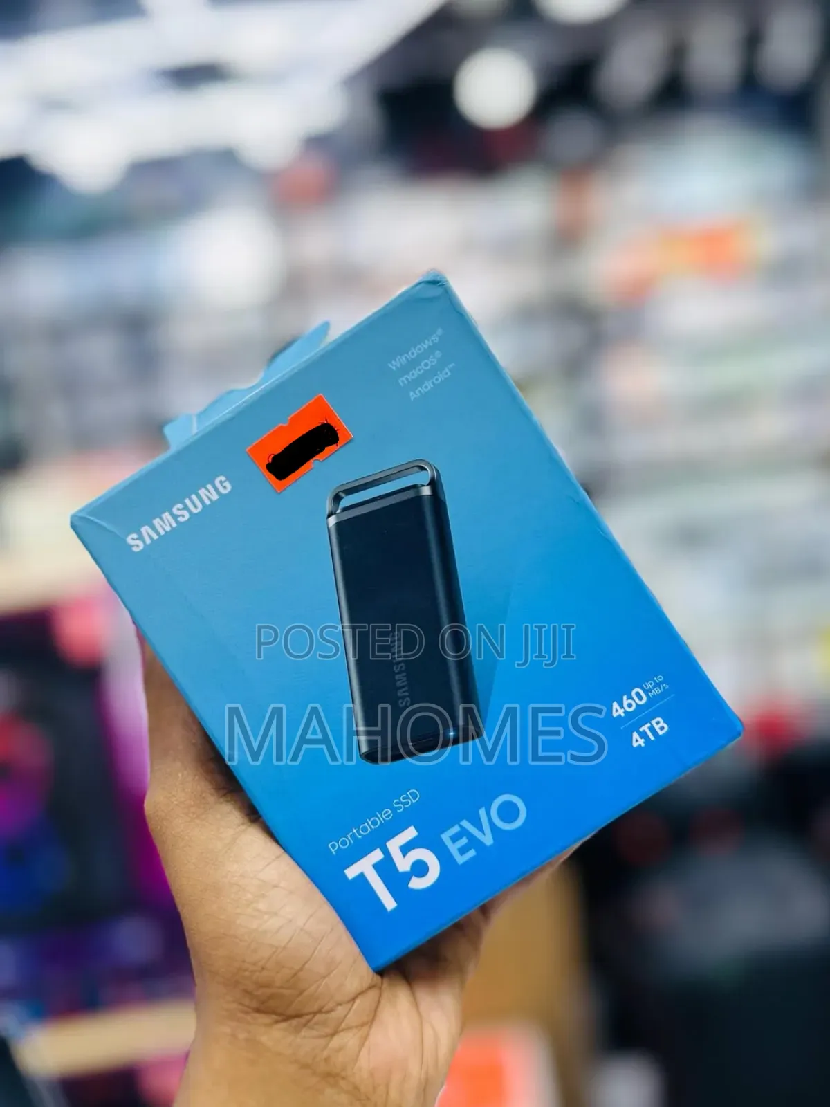 Samsung Portable SSD T5 Ev0 4tb/460 Up to Mb/S