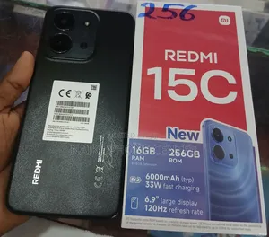New Xiaomi Redmi 15C 4G 256 GB Black