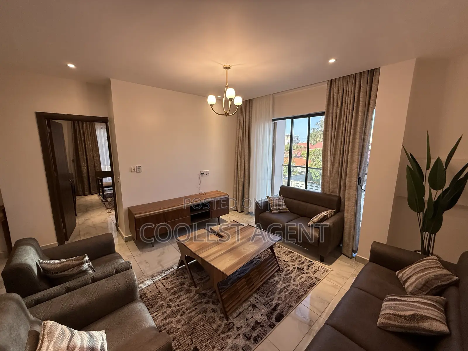 Furnished 2bdrm Apartment in Coolest Estate, Kinondoni for rent