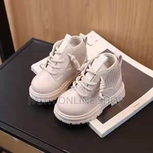 Kids White Boots – Stylish Strong
