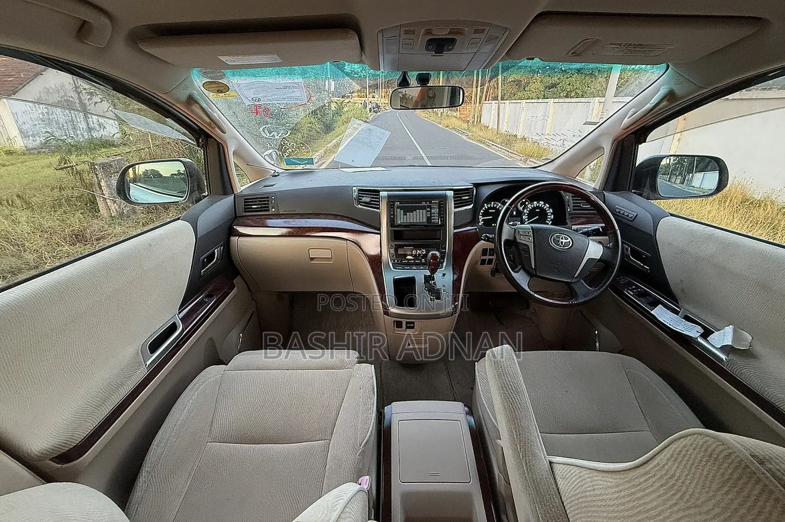 Toyota Alphard 2009 White