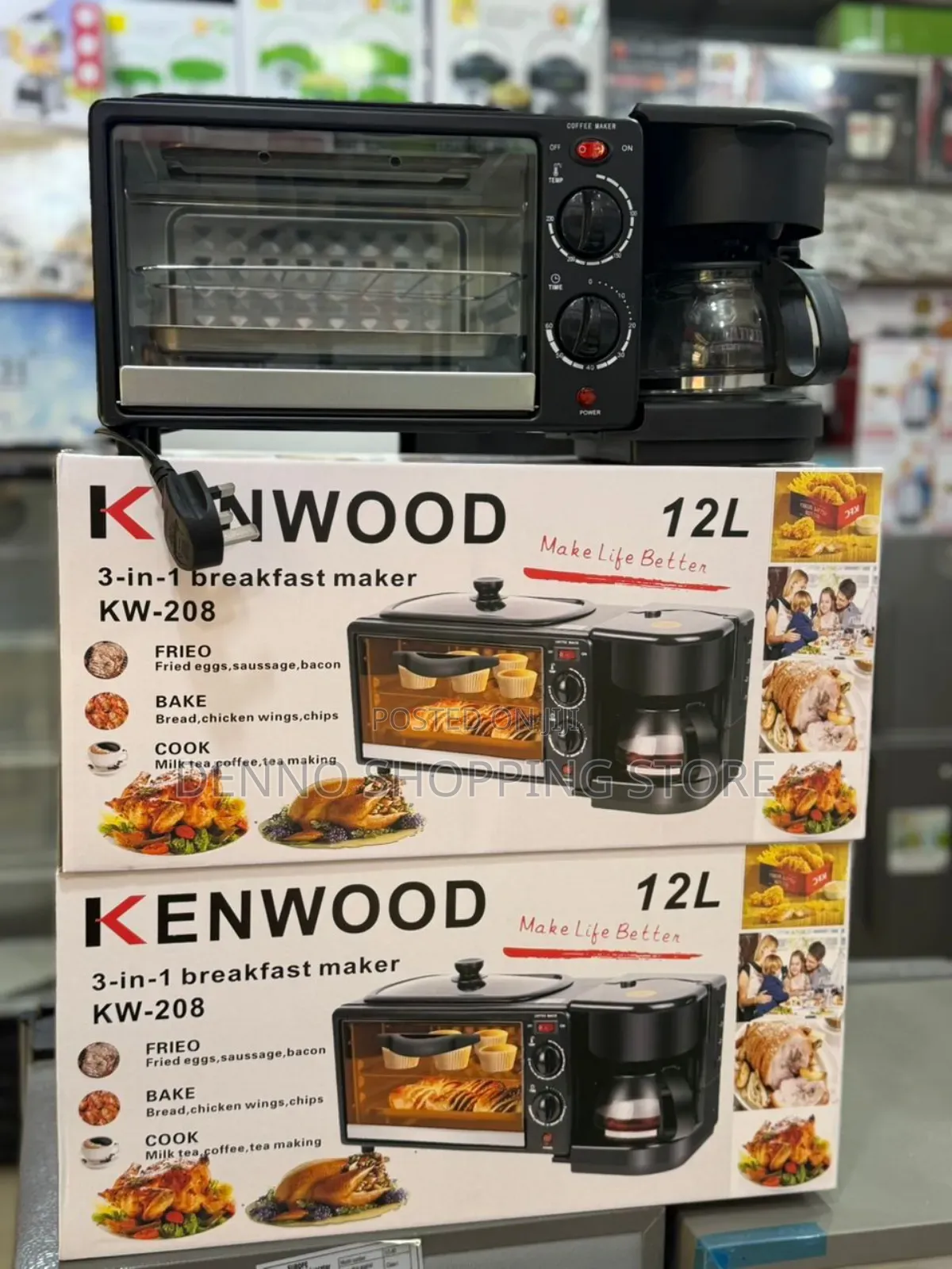 Kenwood Breakfast Maker Black