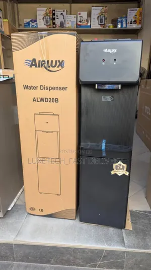 Airlux Hot and Cold Water Dispenser With Fridge